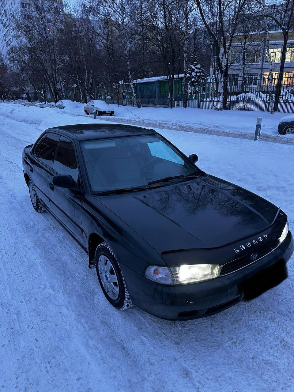 Купить Subaru Legacy II седан, 1997 года, цвет: Черный, за 250000 руб. в  Санкт-Петербурге